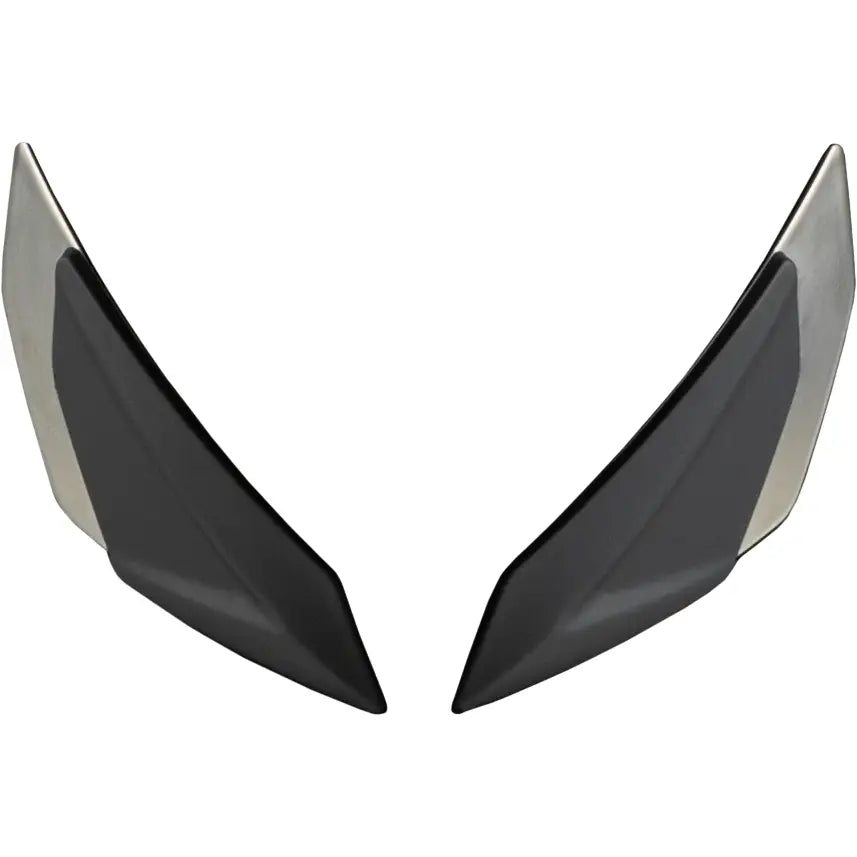 Fly Racing 73-89827 Sentinel Front Side Vents Pair Charcoal Chrome