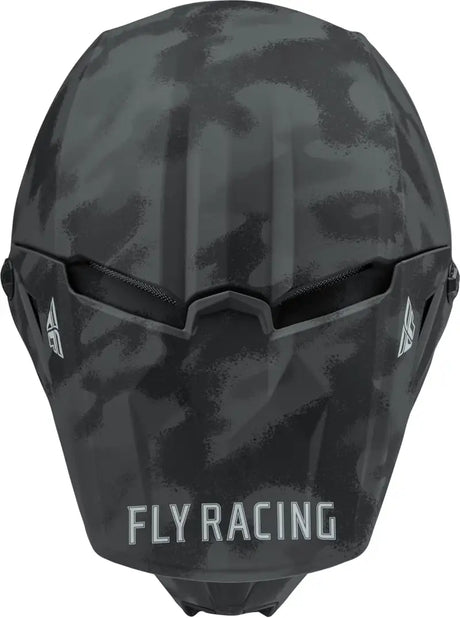 Fly Racing F73-3316 Youth Kinetic S.E. Tactic Helmet Matte Grey Camo - RV and Auto Parts