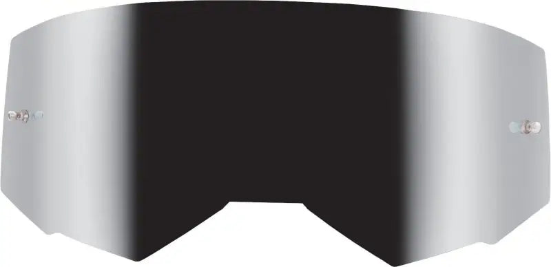 Single Lens W/Post Adult Silver Mirror/Smoke