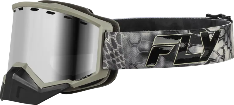 Focus Snow Goggle Se Kryptek W/ Silver Mirror/Smoke Lens