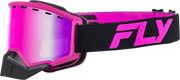 Focus Snow Goggle Black/Pink W/ Pink Mirror/Rose Lens
