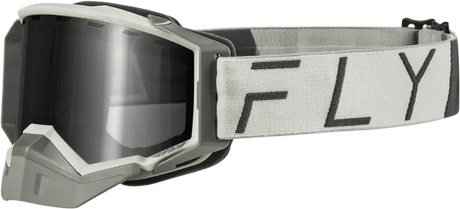 Zone Pro Snow Goggle Grey W/ Silver Mir/Plrzd Smoke Lens
