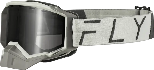 Zone Pro Snow Goggle Grey W/ Silver Mir/Plrzd Smoke Lens