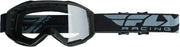Youth Focus Goggle Black W/Clear Lens
