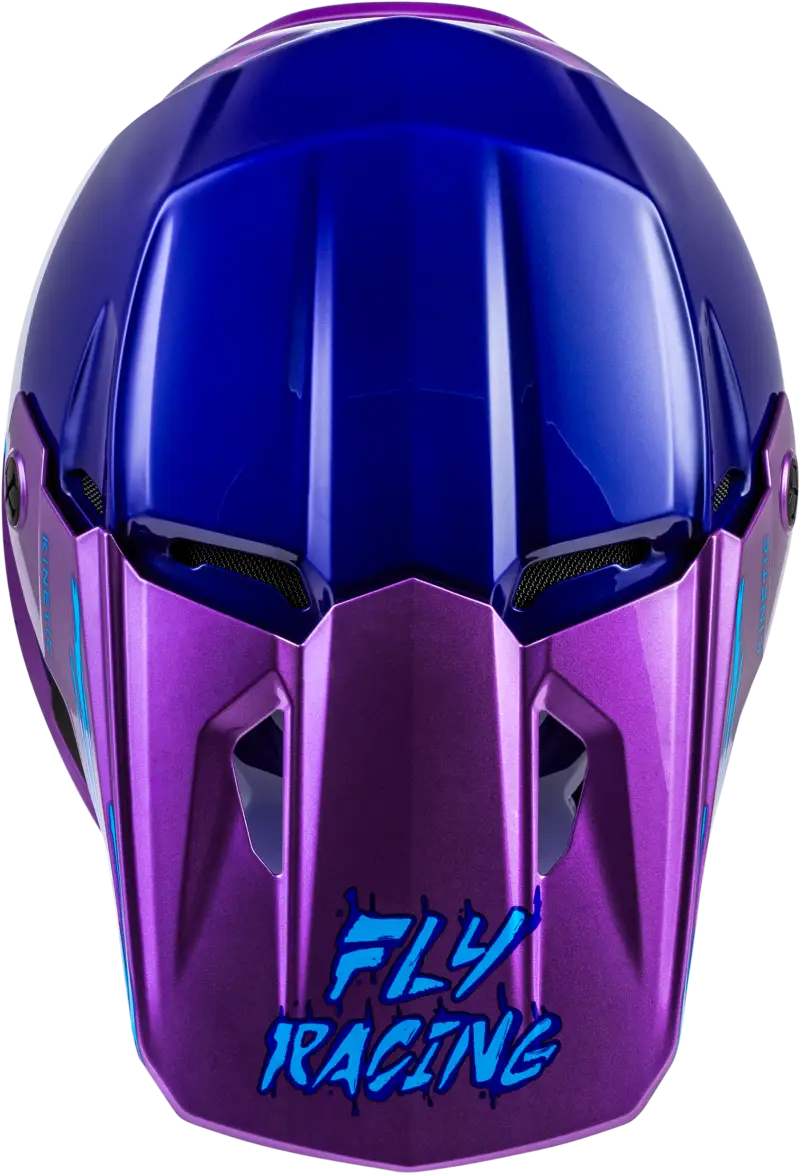 Youth Kinetic Surge Helmet Pink/Purple/Teal Ys