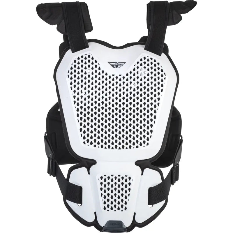 FLY Racing Revel Lite Roost Guard Protective/Safety 36-16049M - White Small CE