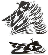 Snow Sticker - 10/Pk 8"
