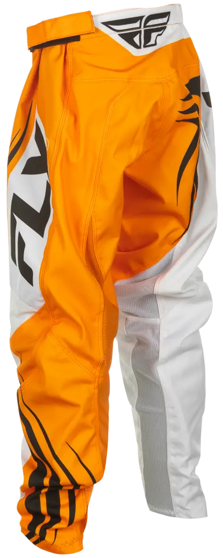 FLY RACING Youth F 16 Pants C378-23420 - Yellow/White/Black Size 20 - FLY RACING