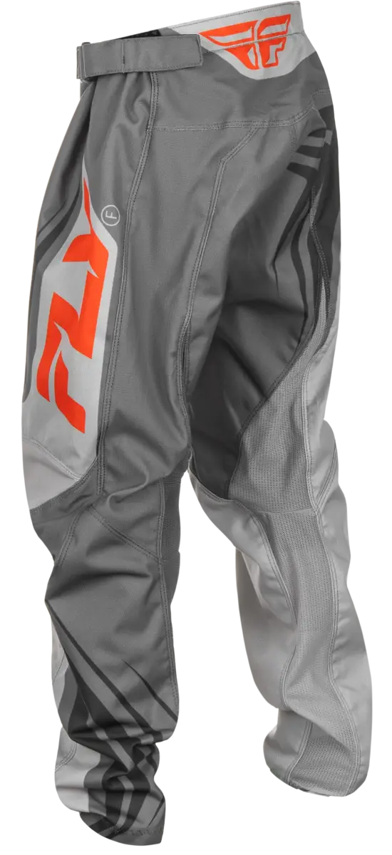 FLY RACING Youth F 16 Pants C378-23318 - Grey/Orange Size 18 - FLY RACING
