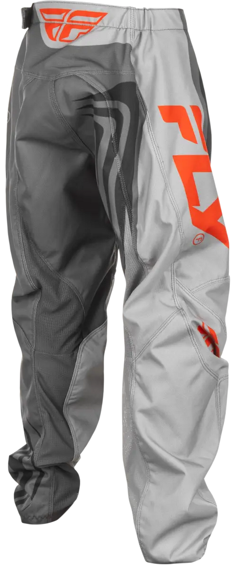 FLY RACING Youth F 16 Pants C378-23318 - Grey/Orange Size 18 - FLY RACING