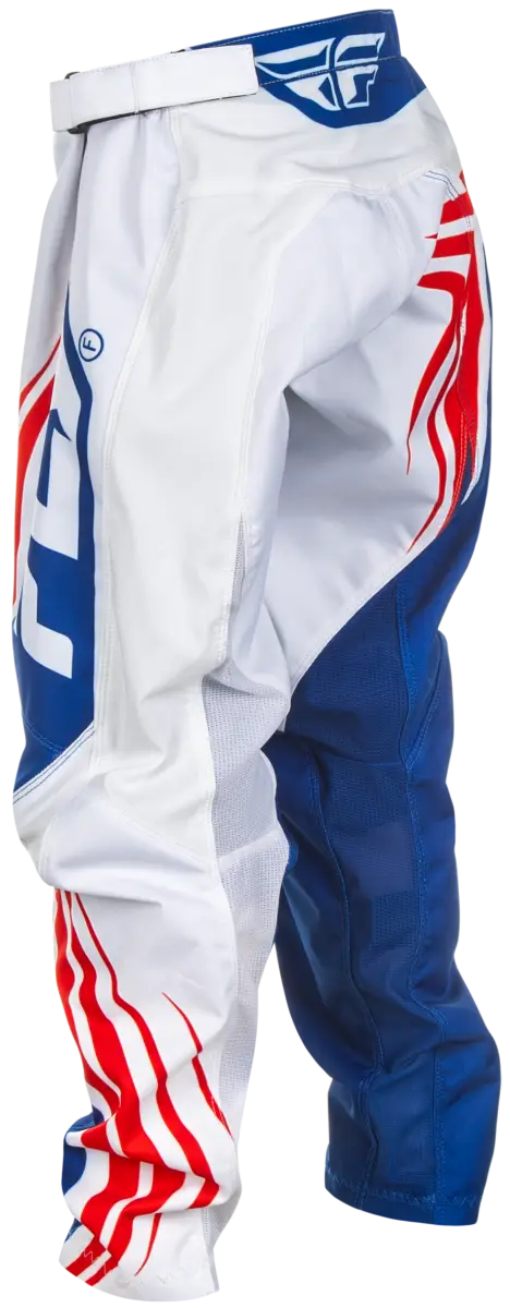 FLY RACING Youth F 16 Pants C378-23220 - Red/White/Blue, Size 20 - FLY RACING