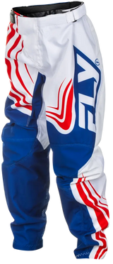 FLY RACING Youth F 16 Pants C378-23218 - Red/White/Blue Size 18 - FLY RACING