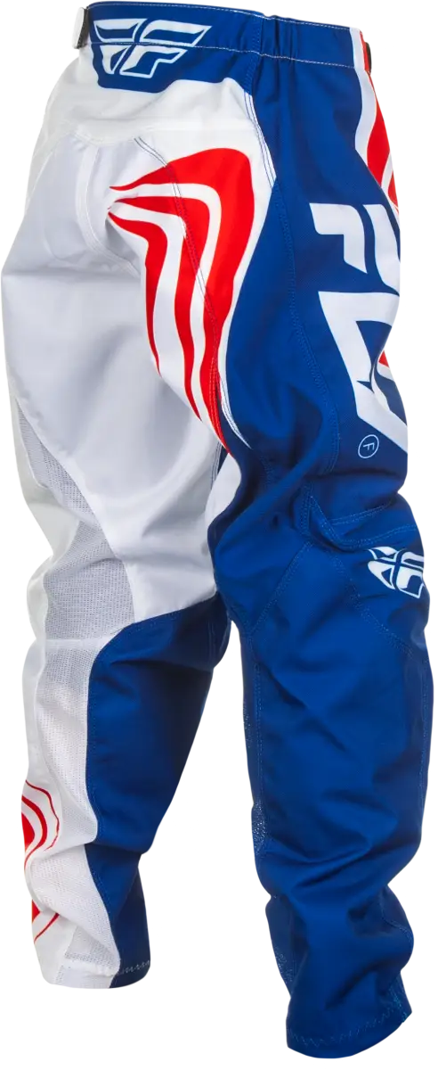 FLY RACING Youth F 16 Pants C378-23218 - Red/White/Blue Size 18 - FLY RACING
