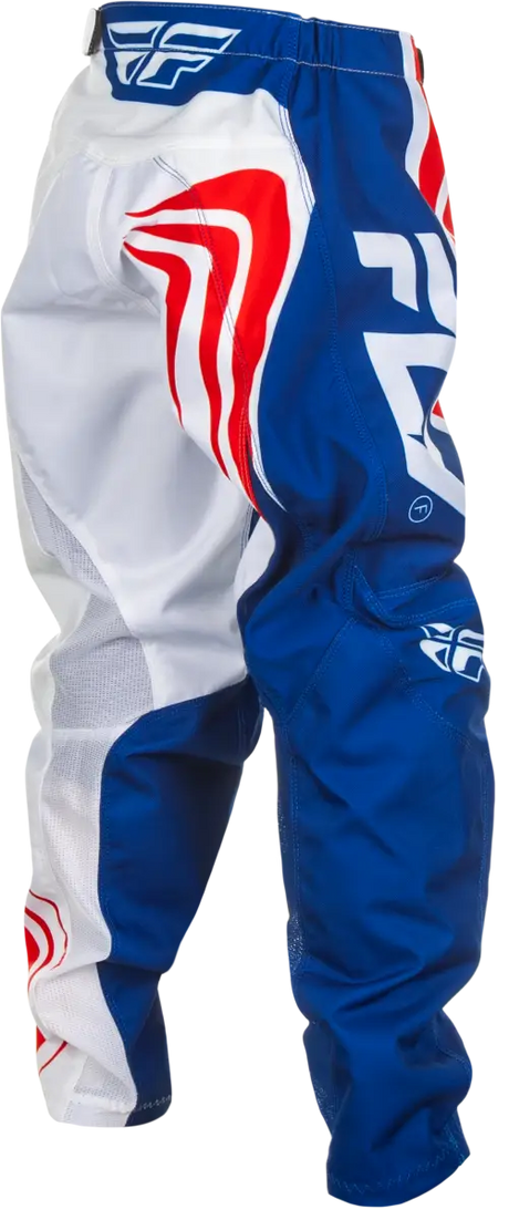 FLY RACING Youth F 16 Pants C378-23218 - Red/White/Blue Size 18 - FLY RACING
