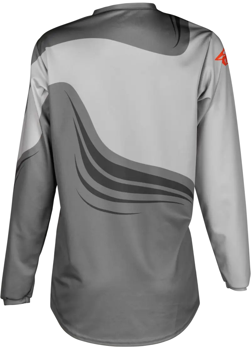 FLY RACING Youth F 16 Jersey Grey/Orange - Part Number 378-223YL - FLY RACING