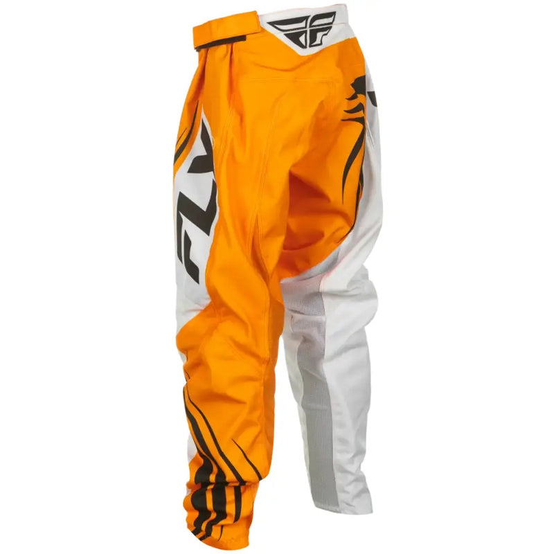 FLY RACING Youth F 16 Pants C378-23420 - Yellow/White/Black Size 20 - FLY RACING