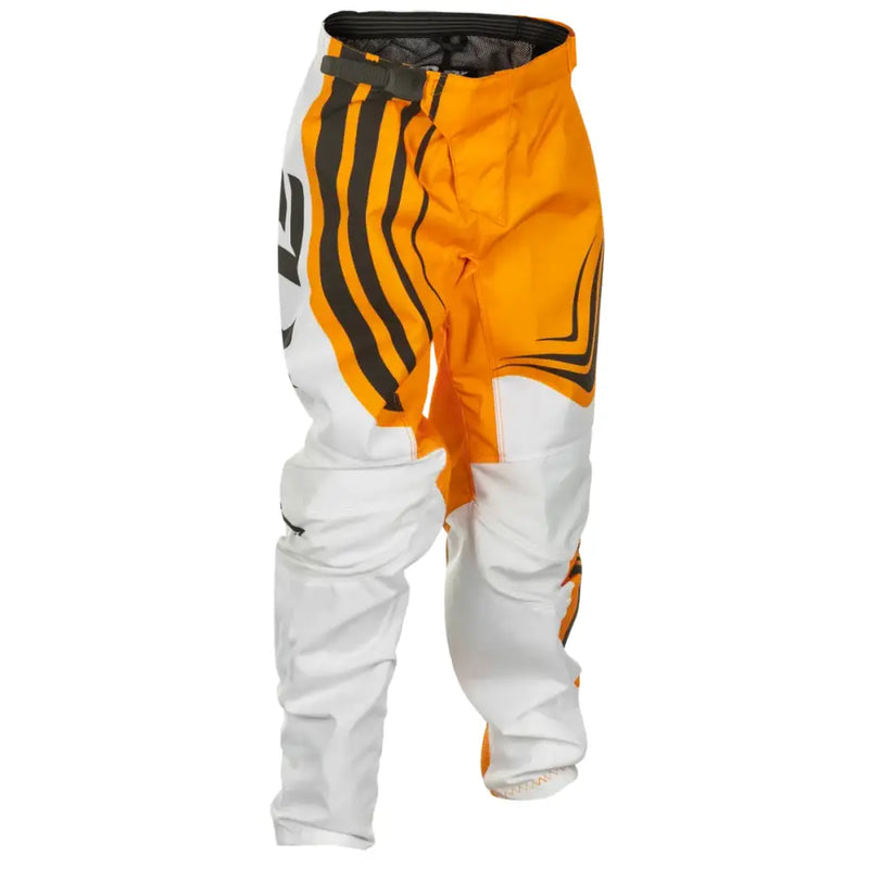 FLY RACING Youth F 16 Pants C378-23420 - Yellow/White/Black Size 20 - FLY RACING