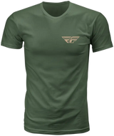 Fly Staple Tee Green Xl - FLY RACING
