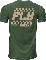 Fly Staple Tee Green Xl - FLY RACING