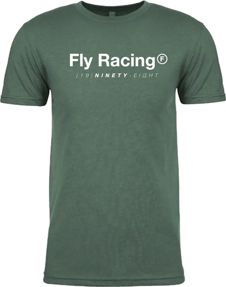 Fly Trademark Tee Forest Green Heather 2x - Powersports