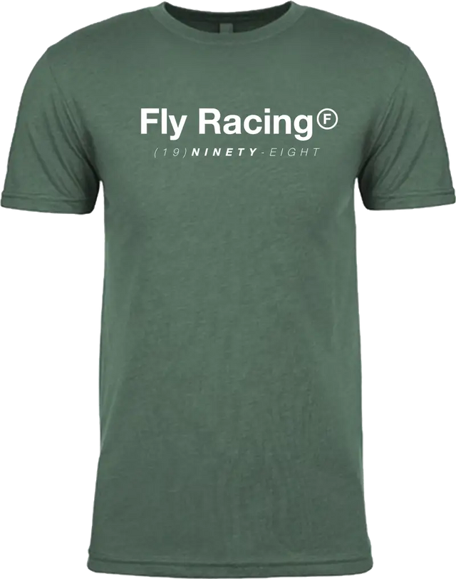 Fly Trademark Tee Forest Green Heather 2x - Powersports