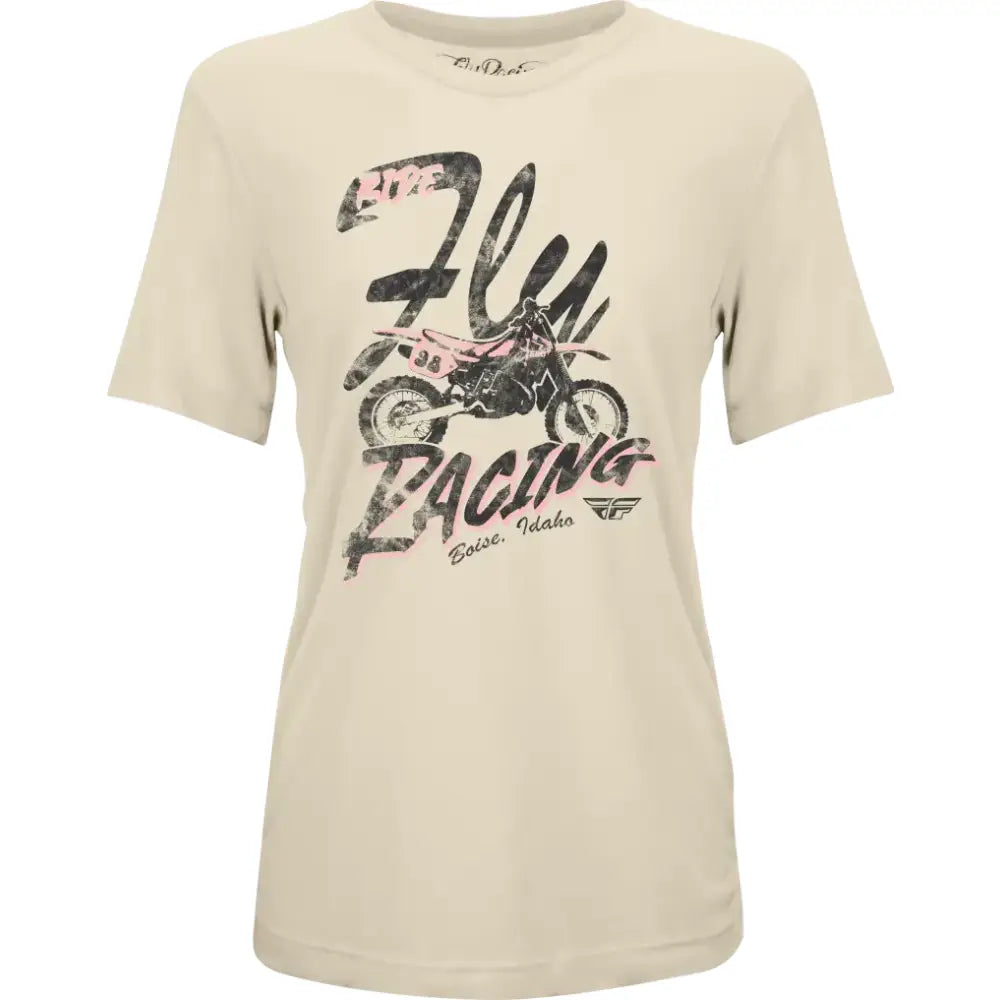 Fly Women's Vintage Tee Bone Xl - FLY RACING