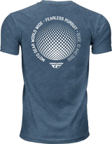 Fly Worldwide Tee Blue 2x - FLY RACING