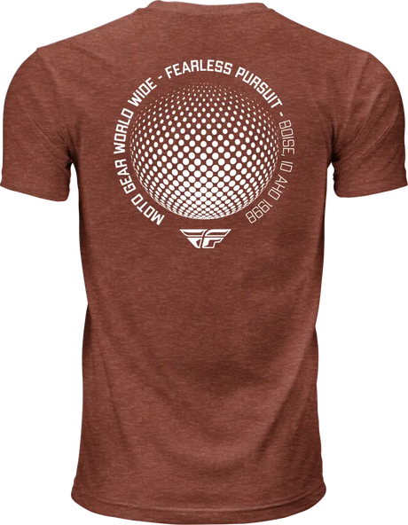 Fly Worldwide Tee Red Md - FLY RACING