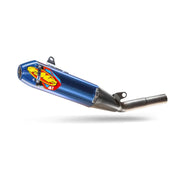 FMF Factory 4.1 Slip-On Exhaust 044486 - Blue 4.1 Rct Anod TI End Cap