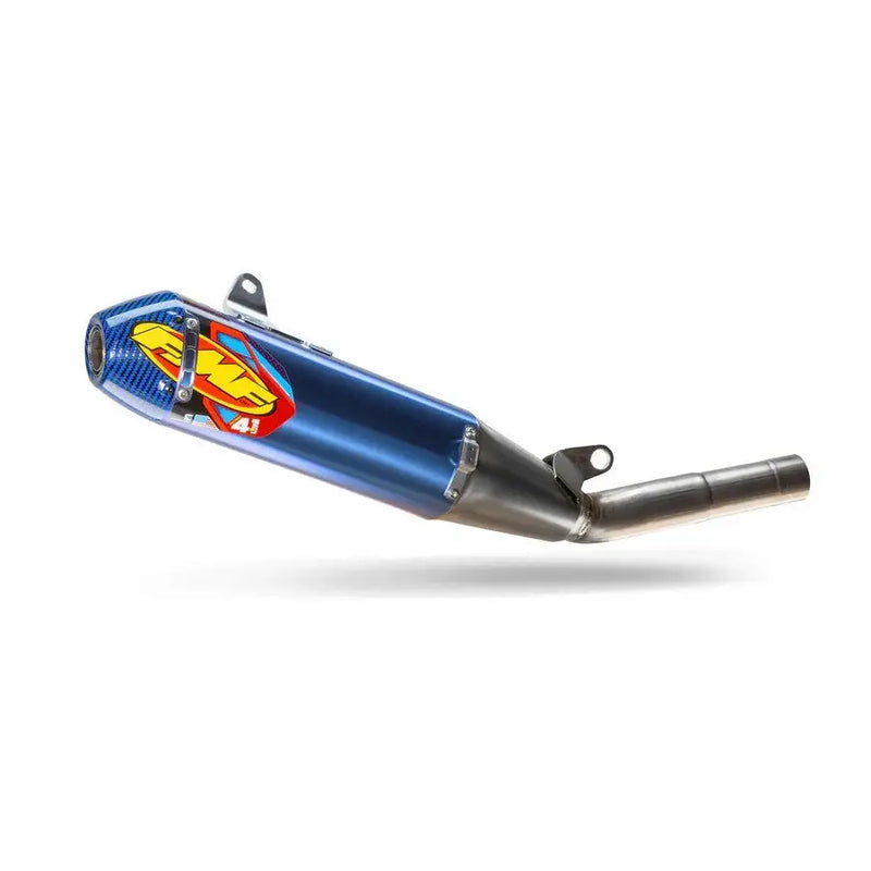 FMF Factory 4.1 Slip-On Exhaust 044488 - Blue 4.1 Rct Anod TI End Cap