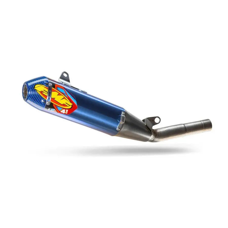 FMF Factory 4.1 Slip-On Exhaust 044488 - Blue 4.1 Rct Anod TI End Cap