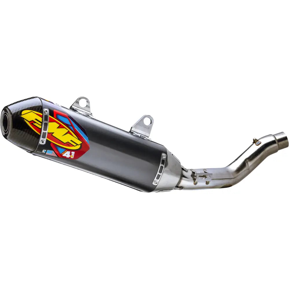 FMF Factory 4.1 Slip-On Exhaust 045713 - Carbon 4.1 Rct Slip-ON Stainless Cap