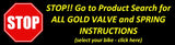 FMGV 302302C Race Tech Gold Valve 3 Combo - Suspension