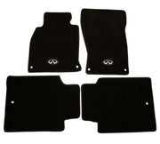 NRG FMR-610 NRG Floor Mats - 13+ Infinity Q70 w/ Infiniti Emblem Logo (4 pieces)