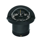 FN-201 Ritchie Navi Compass Flush Mount 4.5' Dial Black, precision marine navigation compass, sleek black design, durable and reliable, ideal for boat dashboards.