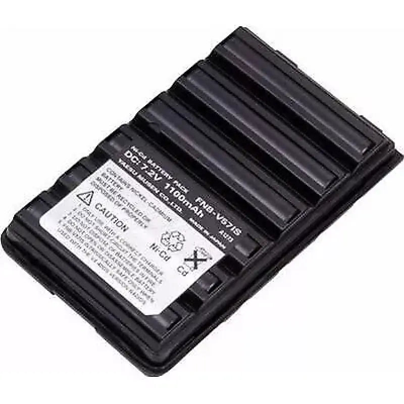 FNB-V57IS Standard 7.2 V 1100 Mah Nicad I/S Battery - Vhf Radio