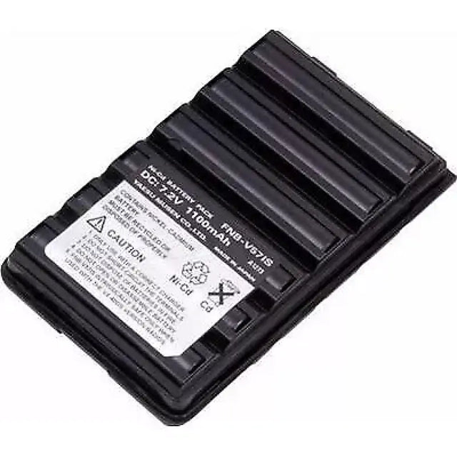 FNB-V57IS Standard 7.2 V 1100 Mah Nicad I/S Battery - Vhf Radio