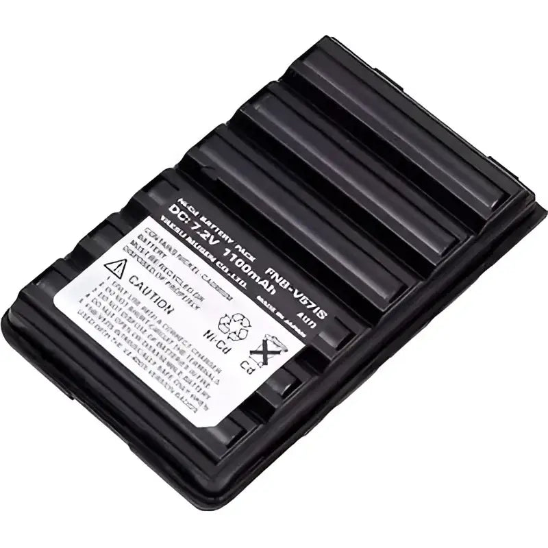 FNB-V57IS Standard 7.2 V 1100 Mah Nicad I/S Battery - Vhf Radio
