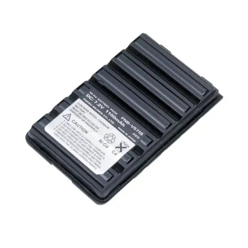 FNB-V57IS Standard 7.2 V 1100 Mah Nicad I/S Battery - Vhf Radio