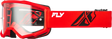 Focus Goggle Red/Black W/ Clear Lens - FLY RACING