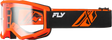 Focus Goggle Black/Orange W/ Clear Lens - FLY RACING
