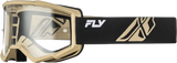 Focus Goggle Black/Khaki W/ Clear Lens - FLY RACING