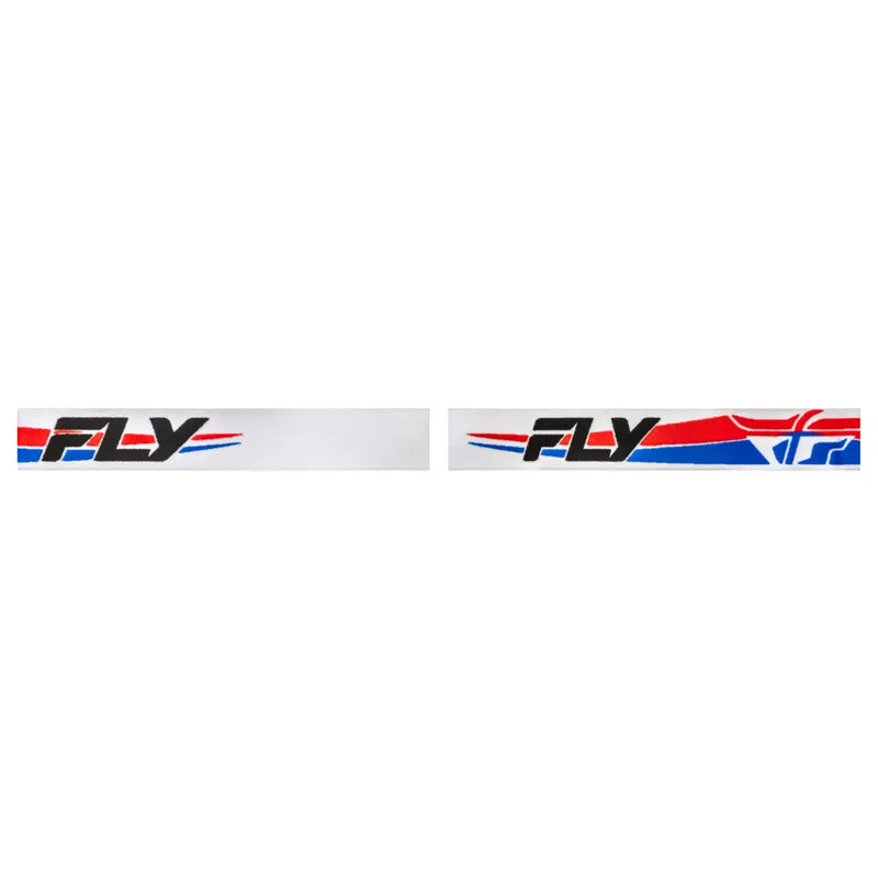Focus Snow Goggle Whte/Red/Blu W/Dark Blue Mirror/Smoke Lens