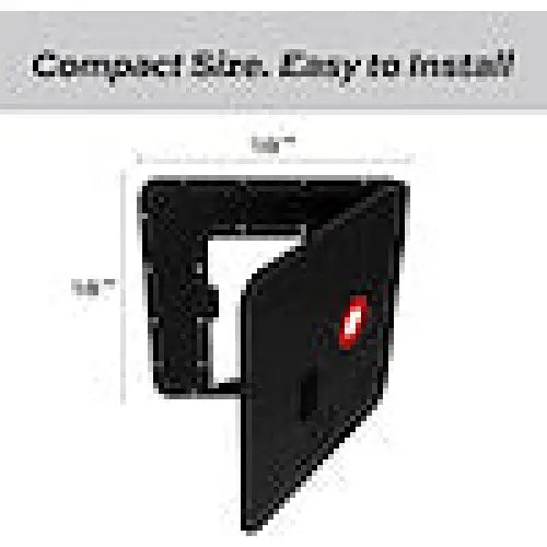 FOGATTI Water Heater Access Door: Fogatti Black Water Heater Door 18 x 18 FSBDA1818