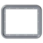 FOGATTI WATER HEATER REPAIR PART RV: Fogatti Grey Trim Ring 15x15 RTRAXG1515