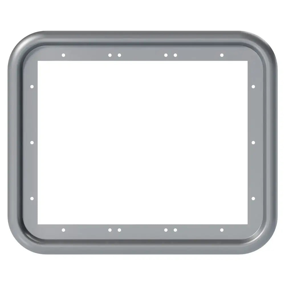 FOGATTI WATER HEATER REPAIR PART RV: Fogatti Grey Trim Ring 18x18 For RV Water Heaters RTRAXG1818