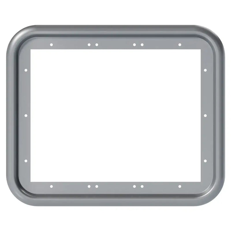 FOGATTI WATER HEATER REPAIR PART RV: Fogatti Grey Trim Ring 18x18 For RV Water Heaters RTRAXG1818