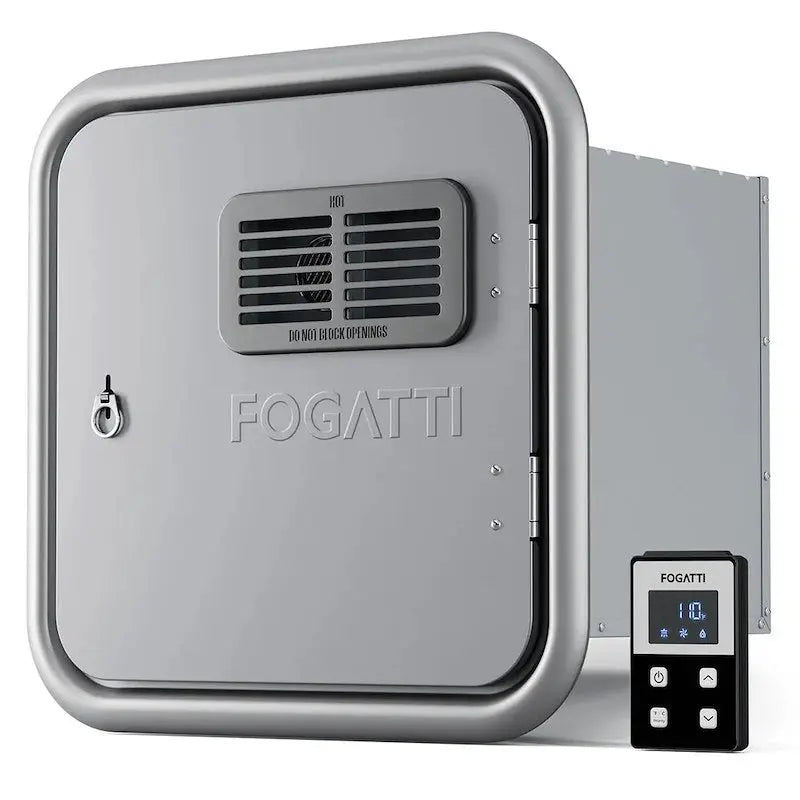 FOGATTI RV Tankless Water Heater: Fogatti InstaShower Ultra RV Tankless Water Heater 66,000 BTU Gray