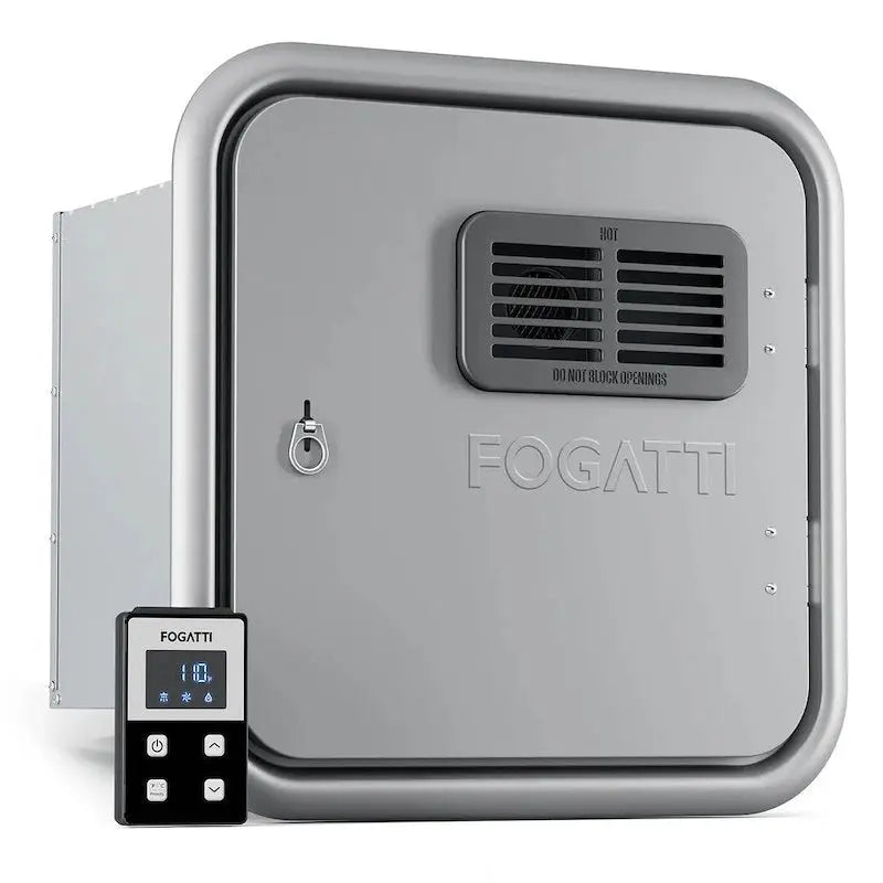 FOGATTI RV Tankless Water Heater: Fogatti InstaShower Ultra RV Tankless Water Heater 66,000 BTU Gray