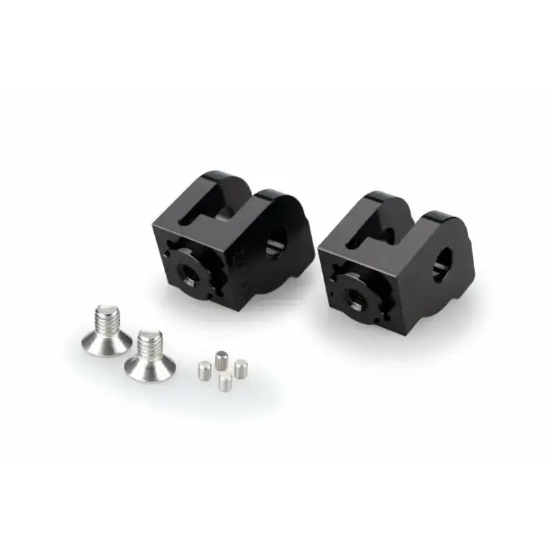 Footpeg Adaptor Rider Black Duc